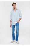 Martın Mavi Regular Straight Erkek Mavi Jean Pantolon - M0037884333