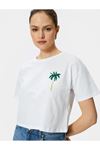 Koton Kadın Beyaz Tişört - 4SAK50002PK