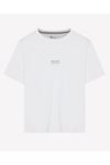 Skechers Essential M Short Sleeve  T-Shirt Erkek Beyaz Tişört - S241007-102