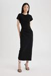 Defacto Kadın Siyah Elbise - C2470AX/BK81
