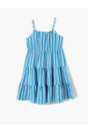 Koton Kız Çocuk Mavi Elbise - 4SKG80040AK