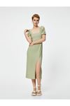 Koton Kadın Yeşil Elbise - 4SAL80002IK