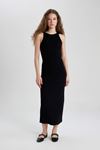 Defacto Kadın Siyah Elbise - A4828AX/BK81