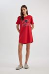 Defacto Kadın Kırmızı Elbise - C1737AX/RD256
