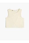 Koton Kız Çocuk Beyaz Bluz - 4SKG60024AW