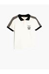 Koton Erkek Çocuk Beyaz Tişört - 4SKB10098TK