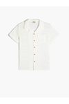 Koton Erkek Çocuk Beyaz Gömlek - 4SKB60086TW