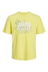 Jack & Jones Jcomap Logo Tee Ss Crew Neck Sn Erkek Sarı  Tişört - 12252376