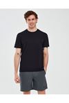 Skechers Graphic T-Shirt M Short Sleeve Erkek Siyah Tişört - S241065-001