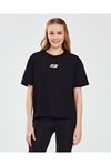 Skechers Graphic T-Shirt W Short Sleeve Kadın Siyah Tişört - S241011-001