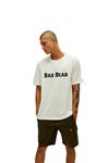 Bad Bear Tıtle Erkek Beyaz Tişört - 22.01.07.053